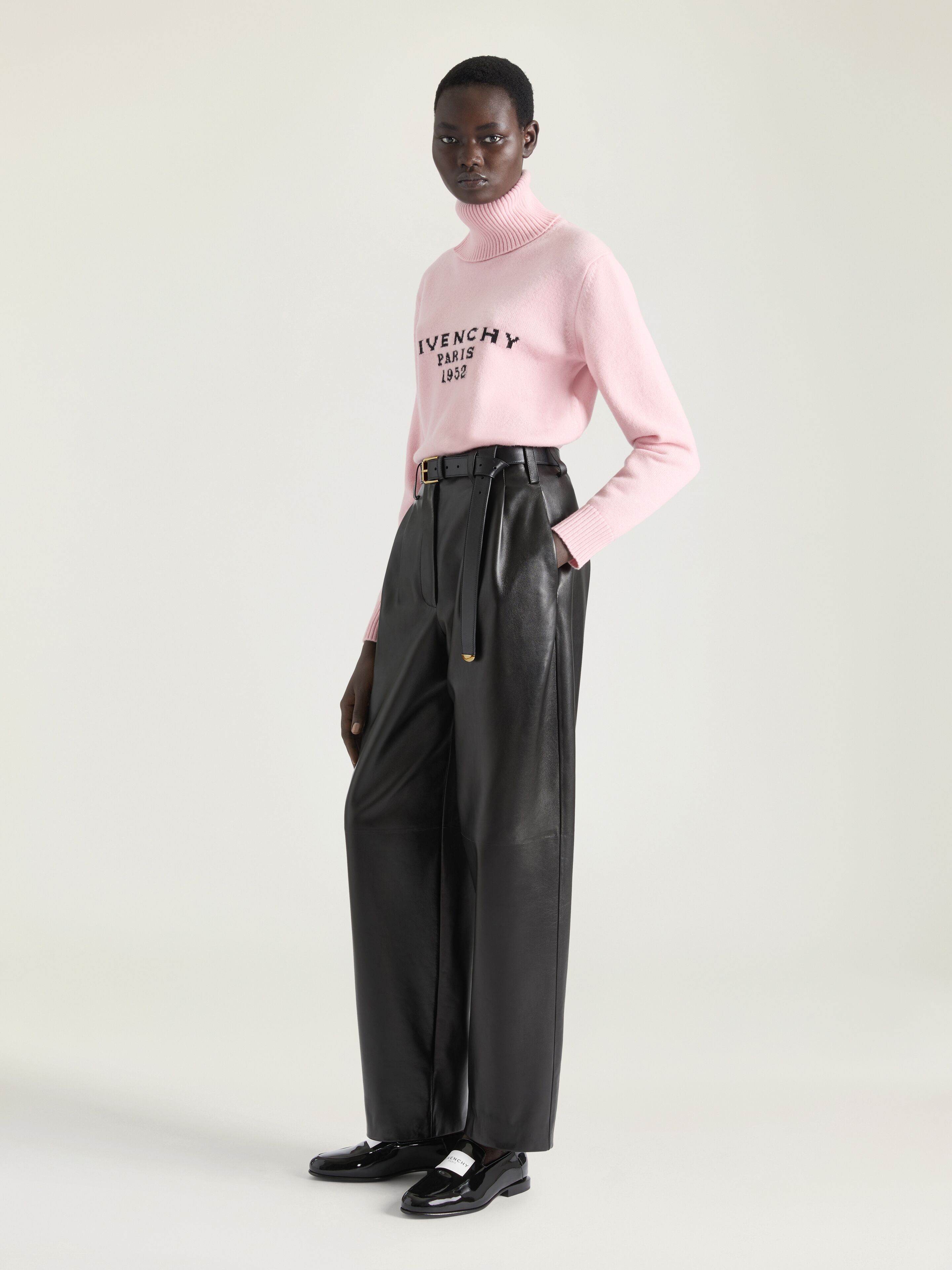 GIVENCHY PARIS 1952 ウール&カシミア タートルネックセーター
